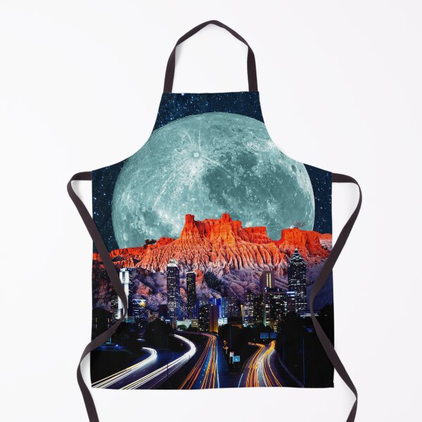Item preview, night city and big moon designed and sold by berwies-artwork.
