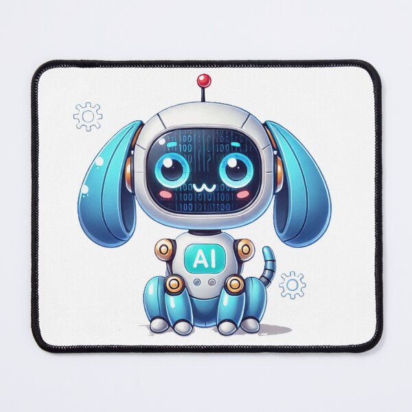 Item preview, Adorable AI Robot Puppy designed and sold by nicnacc.