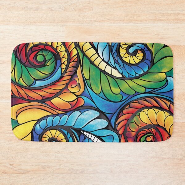 Item preview, New Zealand Māori Paua Pattern Koru Design 275 designed and sold by GrinGalore.