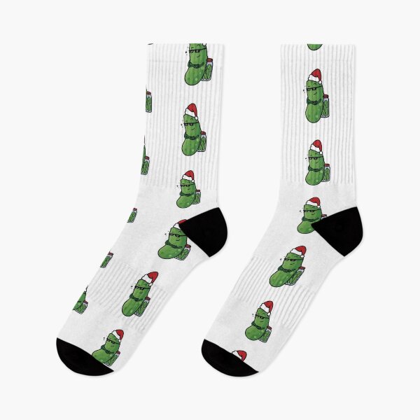 Item preview, A Cute Pickle for Christmas designed and sold by station-one.