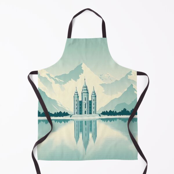 Item preview, Salt Lake Temple Minimalism Art Style designed and sold by artofuniverse.