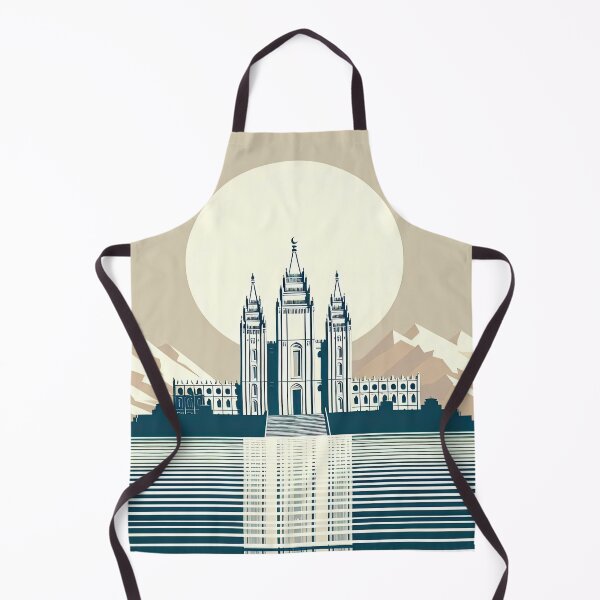 Item preview, Salt Lake Temple Minimalism Art Style designed and sold by artofuniverse.