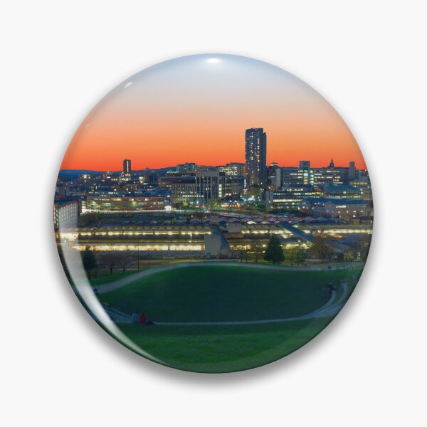 Item preview, Sheffield City Centre at Dusk designed and sold by Alisonchambers2.