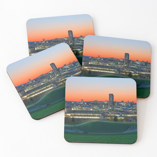 Item preview, Sheffield City Centre at Dusk designed and sold by Alisonchambers2.