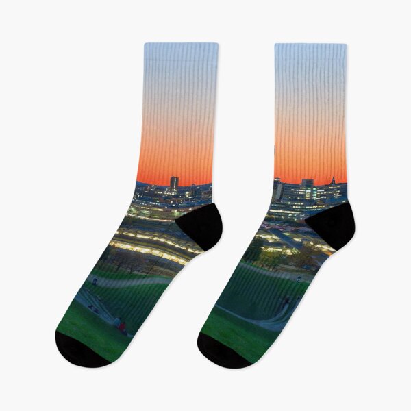 Item preview, Sheffield City Centre at Dusk designed and sold by Alisonchambers2.