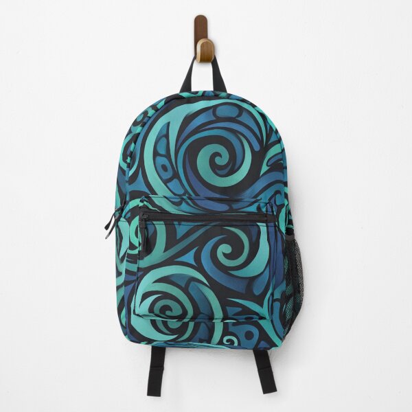 Item preview, New Zealand Paua Māori Pattern Koru Design 276 designed and sold by GrinGalore.