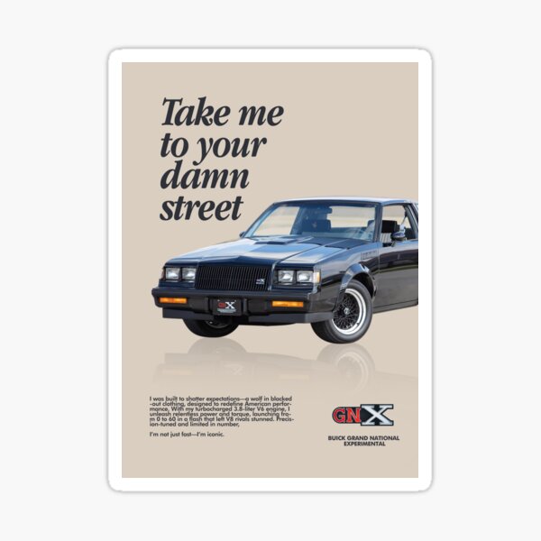 Aperçu de l'œuvre Buick GNX 1987 créée et vendue par aliigal.