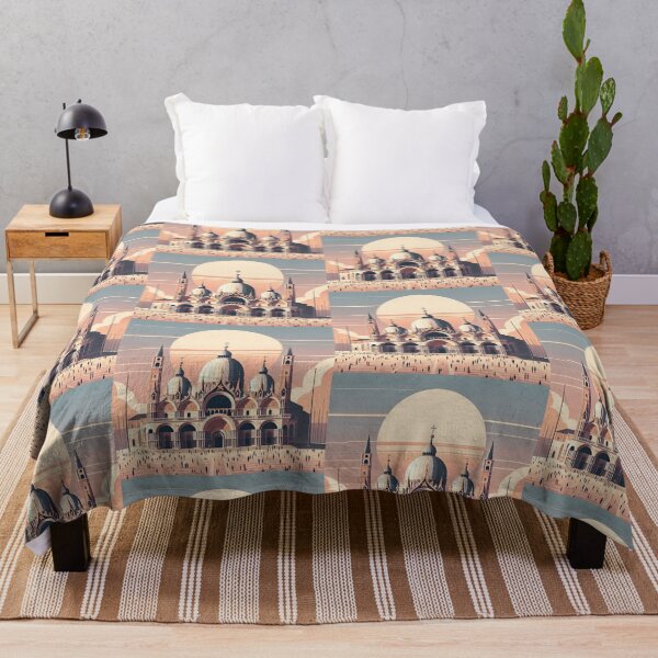 Item preview, Saint Mark’s Basilica Minimalism Art Style designed and sold by artofuniverse.