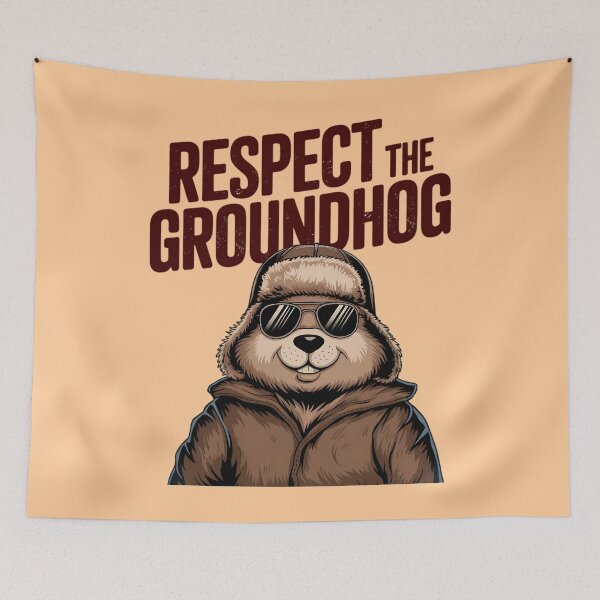 Item preview, Vintage Groundhog Propaganda: Bold 1940s Nostalgic Design designed and sold by TeeGrit.