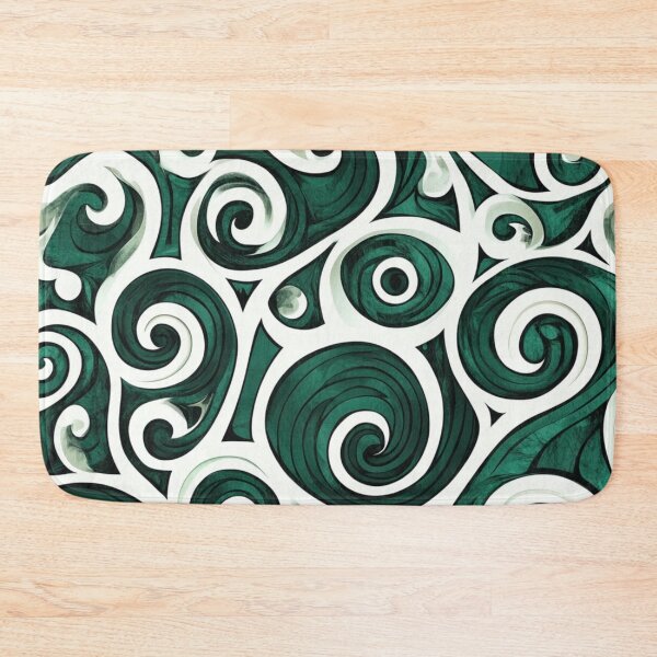 Item preview, New Zealand Paua Māori Pattern Koru Design 278 designed and sold by GrinGalore.