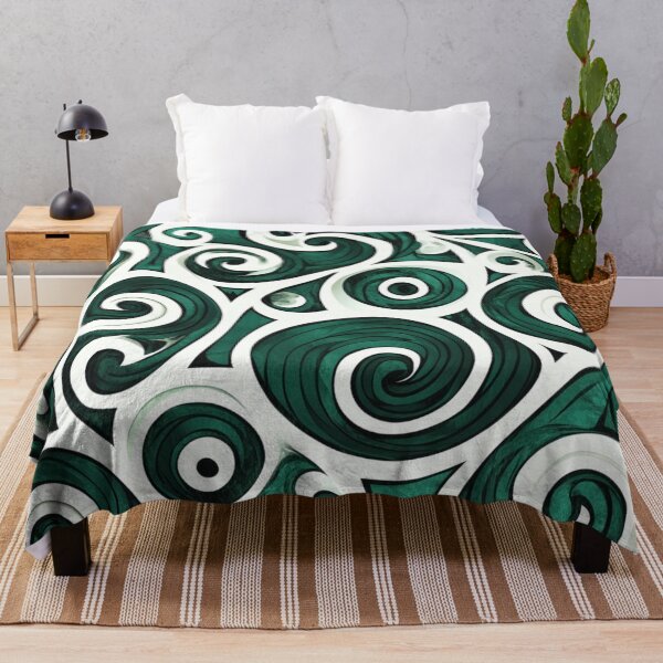 Item preview, New Zealand Paua Māori Pattern Koru Design 278 designed and sold by GrinGalore.