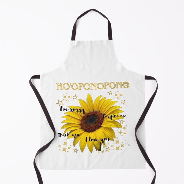 Item preview, sunflower world and ho'oponopono phrases designed and sold by Kikimarketplace.