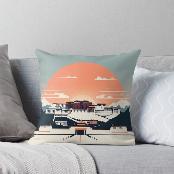 Item preview, Potala Palace Minimalism Art Style designed and sold by artofuniverse.