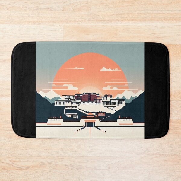Item preview, Potala Palace Minimalism Art Style designed and sold by artofuniverse.