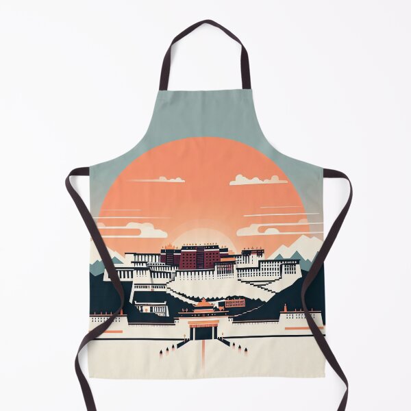 Item preview, Potala Palace Minimalism Art Style designed and sold by artofuniverse.
