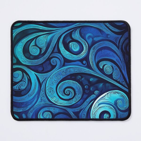 Item preview, New Zealand Paua Māori Pattern Koru Design 279 designed and sold by GrinGalore.