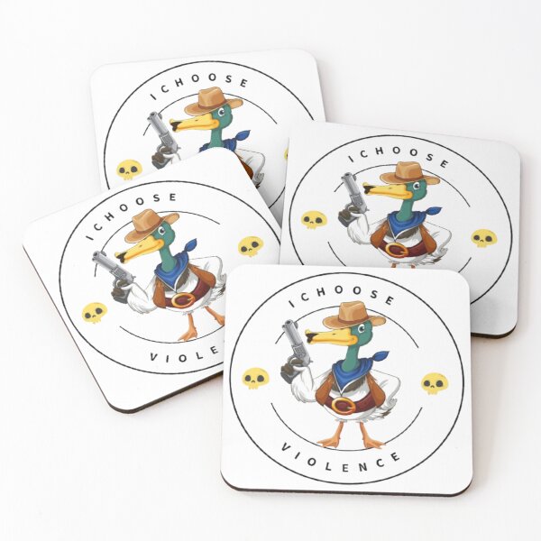 Item preview, I Choose Violence Duck designed and sold by Creovibee.