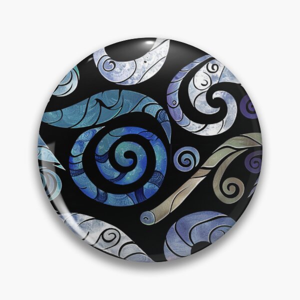 Item preview, Copy of New Zealand Māori Paua Pattern Koru Design 280 designed and sold by GrinGalore.