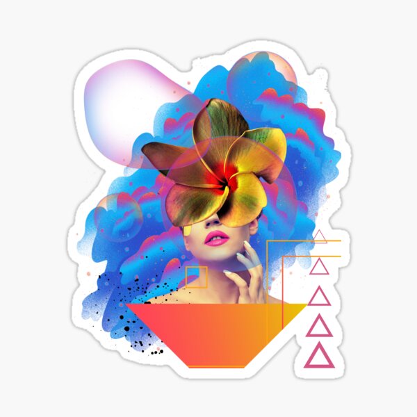 Item preview, Woman on triangle  designed and sold by ImaginaryFiles.