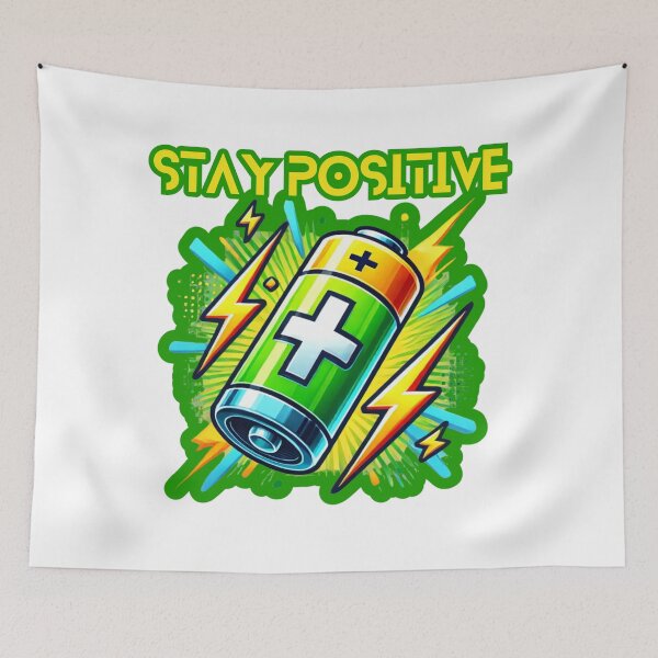 Item preview, Stay Positive  designed and sold by UNK-Fatigues.