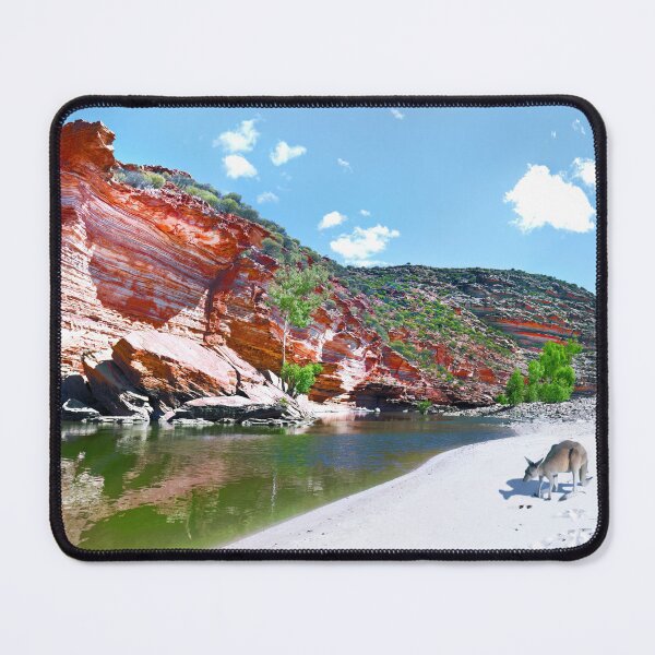 Item preview, Kalbarri Gorge - Western Australia National Park Kangaroo designed and sold by Adam Gormley.