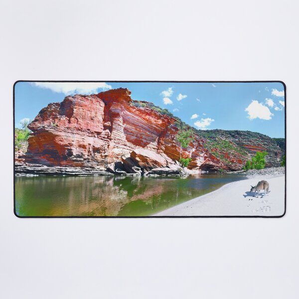 Item preview, Kalbarri Gorge - Western Australia National Park Kangaroo designed and sold by Adam Gormley.