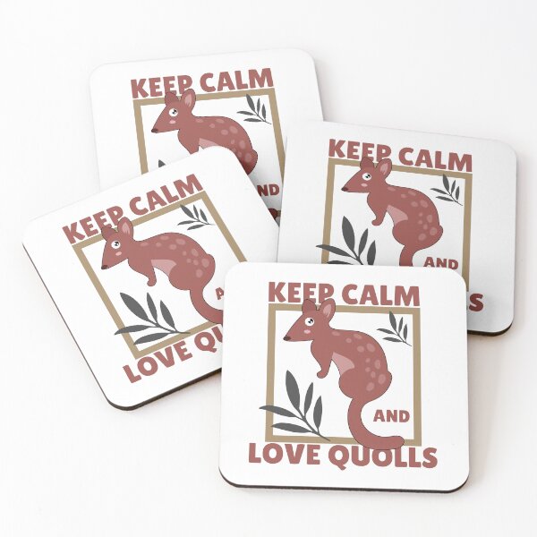Item preview, Keep Calm and Love Quolls designed and sold by DesignDazzles.