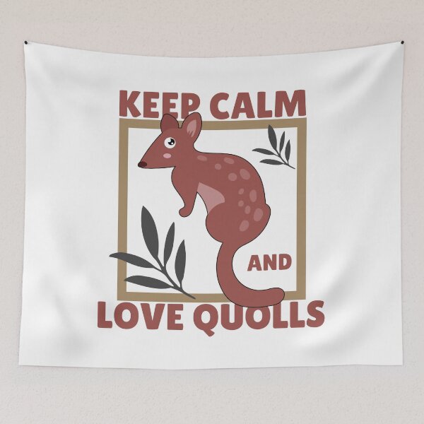 Item preview, Keep Calm and Love Quolls designed and sold by DesignDazzles.