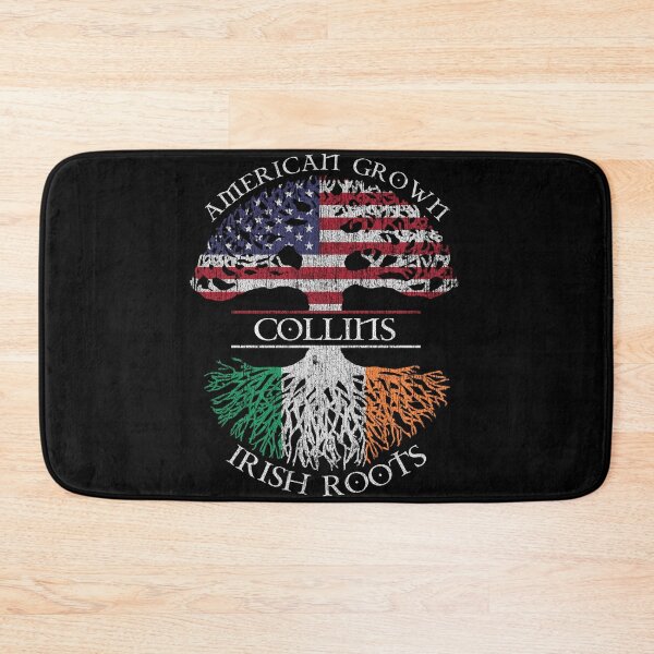Item preview, Collins surname American grown Irish roots US flag Tricolour Ireland flag vintage designed and sold by 9X FR.