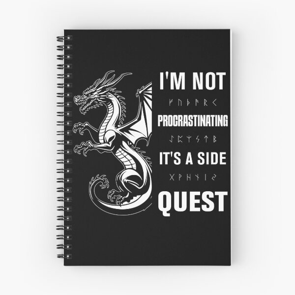 Item preview,  i'm not procrastinating it's a side quest designed and sold by KaiLabsArt.