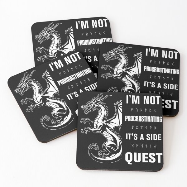 Item preview,  i'm not procrastinating it's a side quest designed and sold by KaiLabsArt.