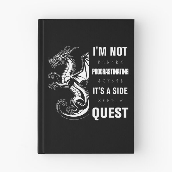 Item preview,  i'm not procrastinating it's a side quest designed and sold by KaiLabsArt.