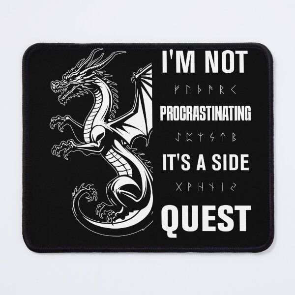 Item preview,  i'm not procrastinating it's a side quest designed and sold by KaiLabsArt.