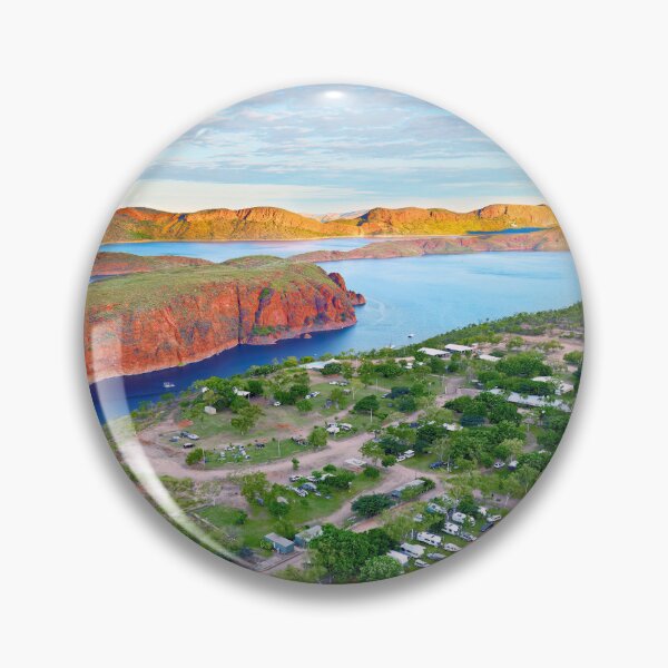 Item preview, Lake Argyle - Western Australia Caravan Park Sunset Glow designed and sold by Adam Gormley.