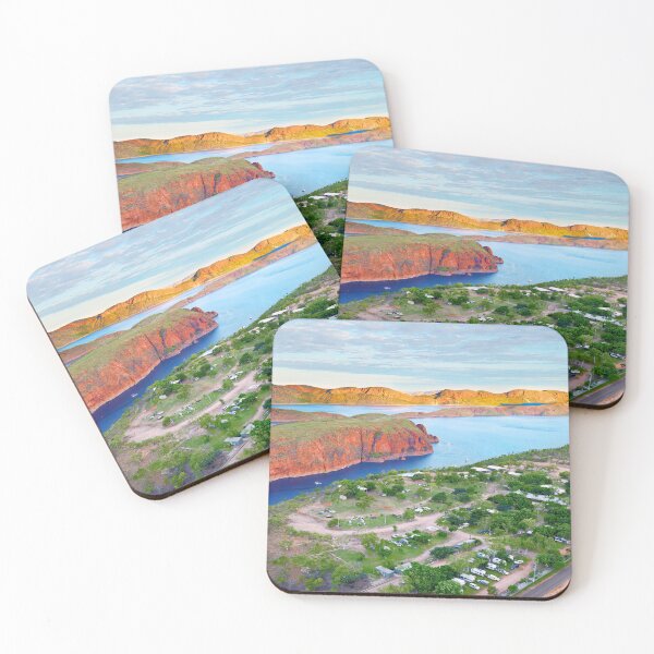 Item preview, Lake Argyle - Western Australia Caravan Park Sunset Glow designed and sold by Adam Gormley.