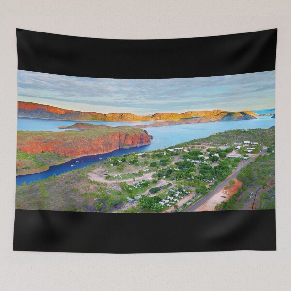Item preview, Lake Argyle - Western Australia Caravan Park Sunset Glow designed and sold by Adam Gormley.