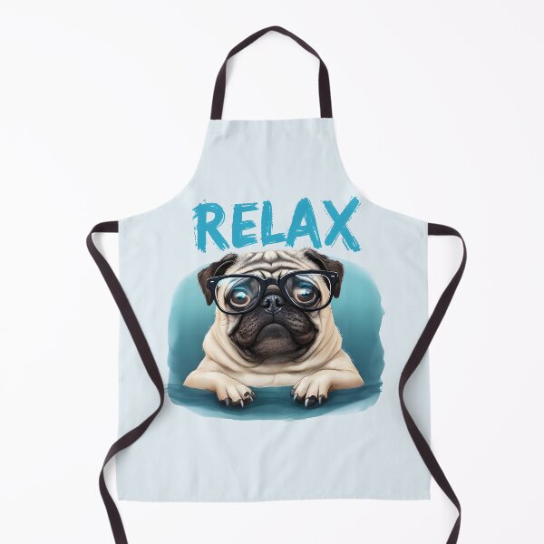 Item preview, Relaxed Pug designed and sold by MYTHIC PEEL STICKERS.