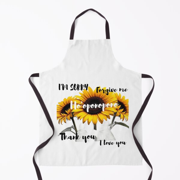 Item preview, sunflower world and ho'oponopono phrases designed and sold by Kikimarketplace.