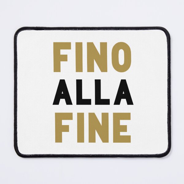 Item preview, Fino Alla Fine alt gold black designed and sold by VRedBaller.