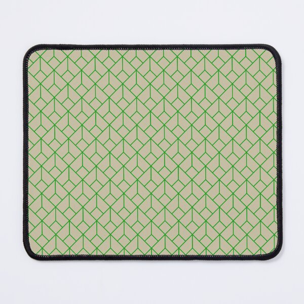 Item preview, Art Deco Pattern 12 - Forest Green on Off-White designed and sold by elektronen.