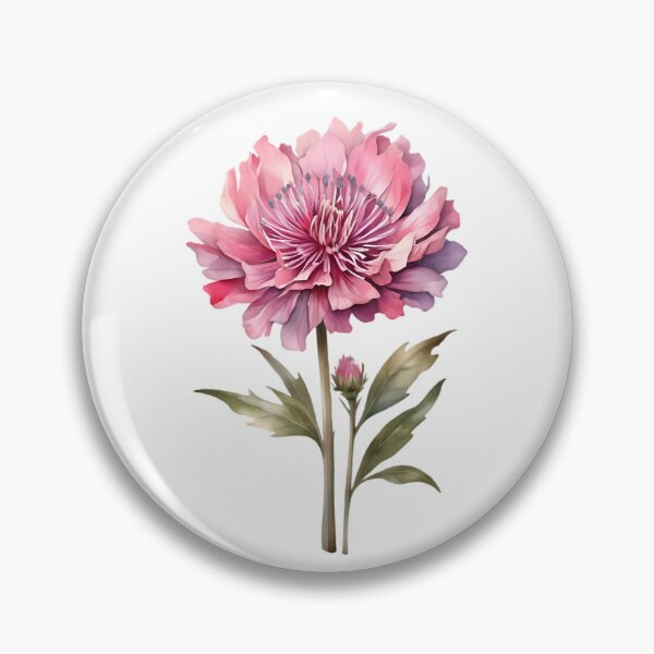 Item preview, Pink Cornflower (Centaurea cyanus) designed and sold by HOMETOWN86.
