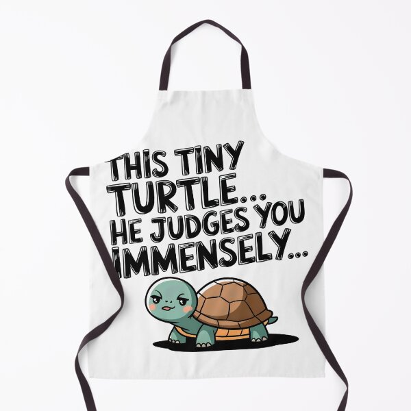 Item preview, Cute Judgy Turtle designed and sold by Anniebuh.