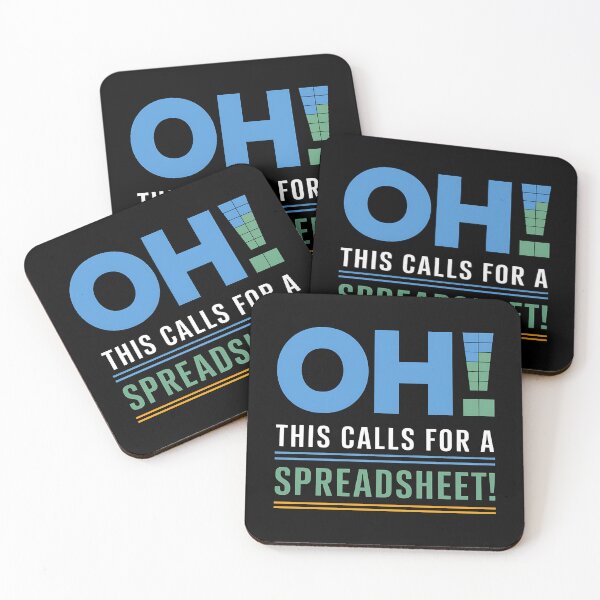 Item preview, Oh This Calls For A Spreadsheet Funny Office - This funny gift is perfect for Excel fans, accountants, analysts, and all spreadsheet enthusiasts. designed and sold by ZyziowskyArt.