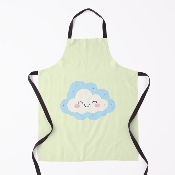 Item preview, Blue and White Smiling Cloud designed and sold by Crush-Vogue.