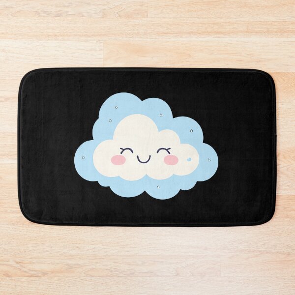 Item preview, Blue and White Smiling Cloud designed and sold by Crush-Vogue.