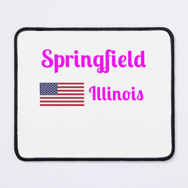 Item preview, Springfield Illinois - Stylish Prints, designed and sold by Fleetwood1994.