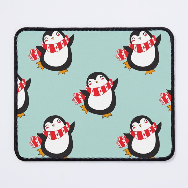 Item preview, Happy Christmas Penguin cute Xmas penguin dancing designed and sold by LaundrySalt.