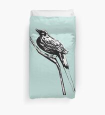 Long tailed blue bird 4 Duvet Cover