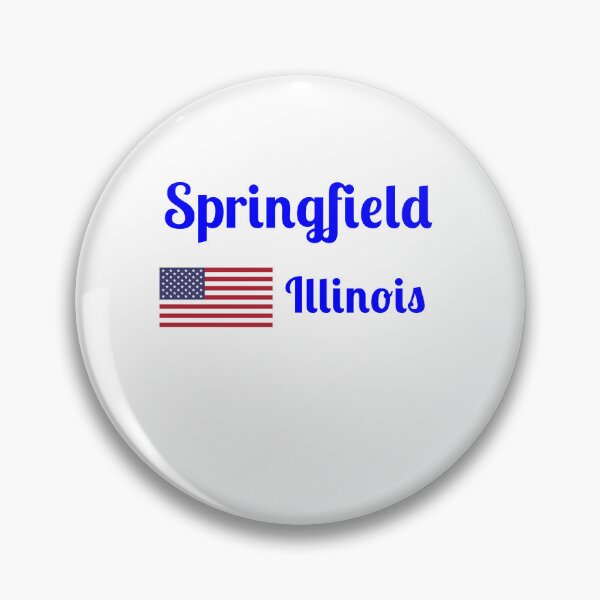 Item preview, Springfield Illinois - Stylish Prints, designed and sold by Fleetwood1994.