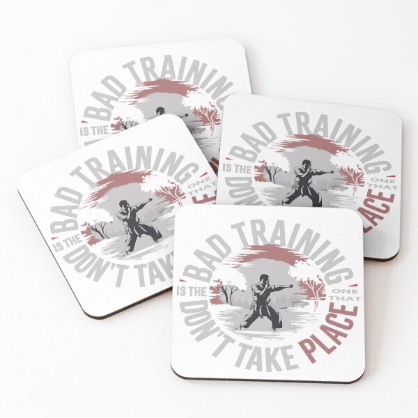 Item preview, Karate Training ' Bad training is the one that don't take place' designed and sold by Tomasz  Siennicki.